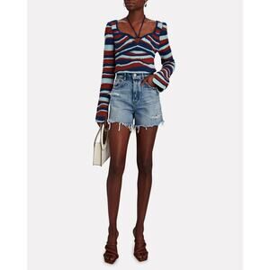 MOUSSY VINTAGE Pelion‎ Cut-Off Denim Shorts Size 24